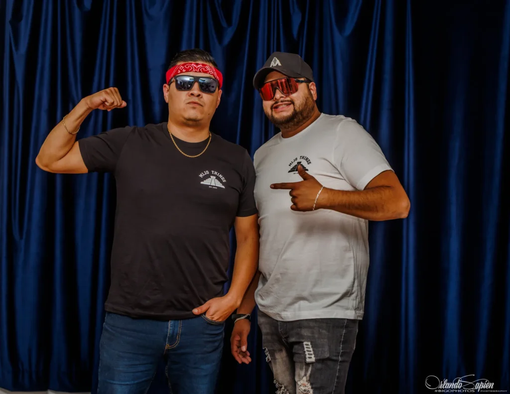 Misa and Chuy with a guest on The TakeOver Show