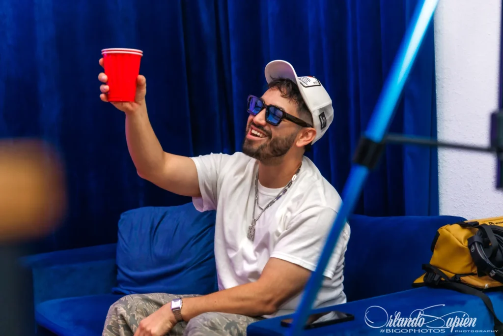 Inside The TakeOver Show studio in El Paso