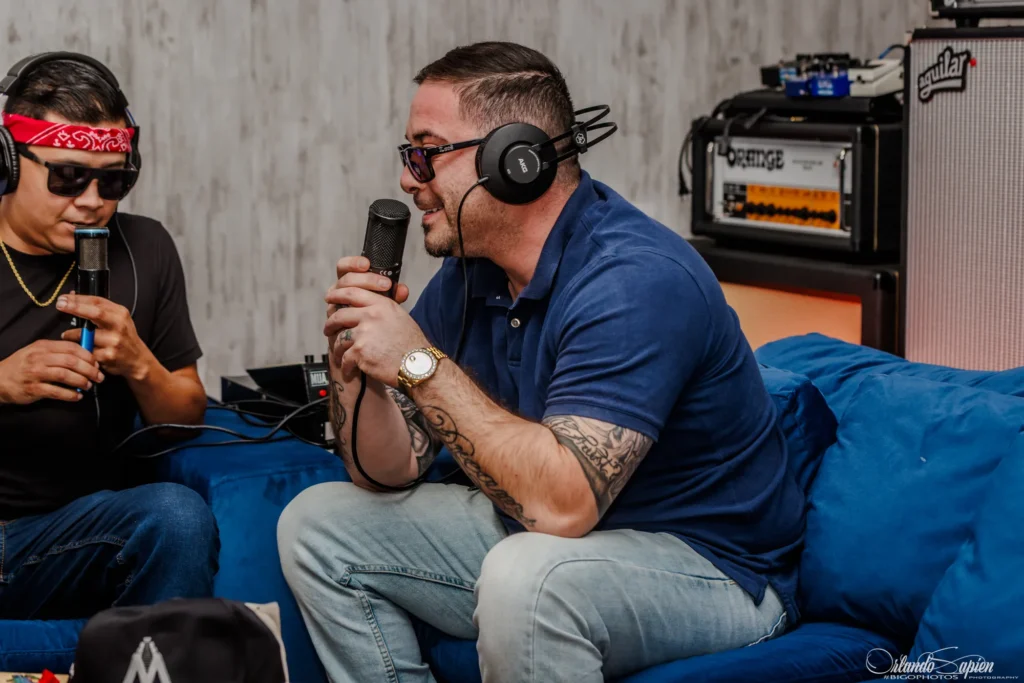 Inside The TakeOver Show studio in El Paso