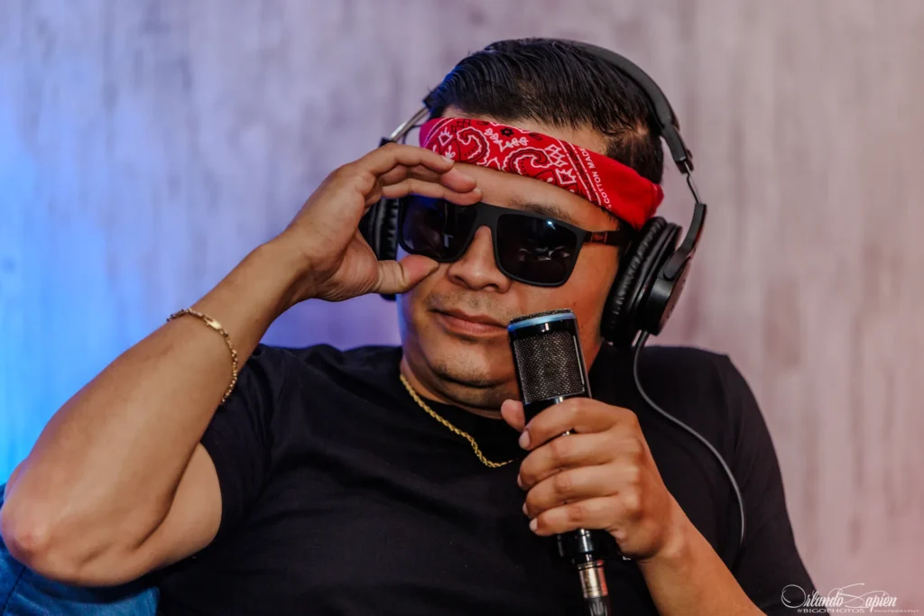 Inside The TakeOver Show studio in El Paso